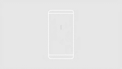 Smartphone issues animation library Video stock 303144613