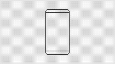 Smartphone issues animation set Video stock 303138063