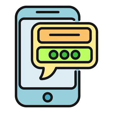 Smartphone with login form and password authentication concept Stock Illustration