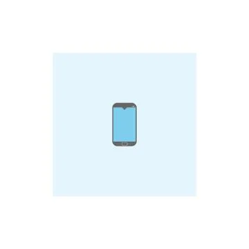 Smartphone logo icon vector Stock Illustration
