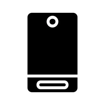 Smartphone mobile device icon. Concept of communication, technology, and co.. Stock Illustration