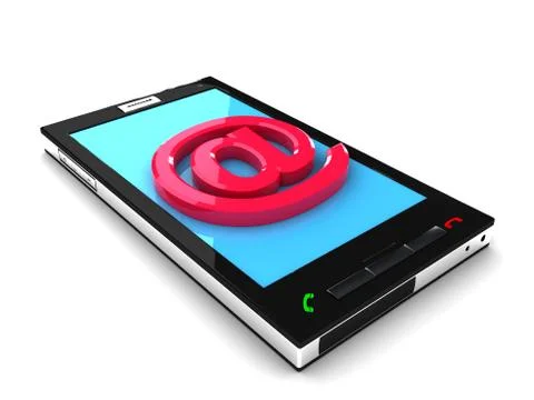 Smartphone mobile message concept Stock Illustration