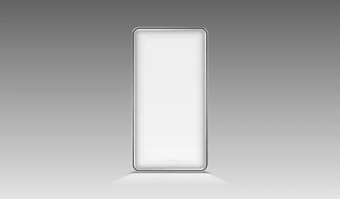 Smartphone mobile screen, technology mobile display light. Vector illustration Illustrazione stock