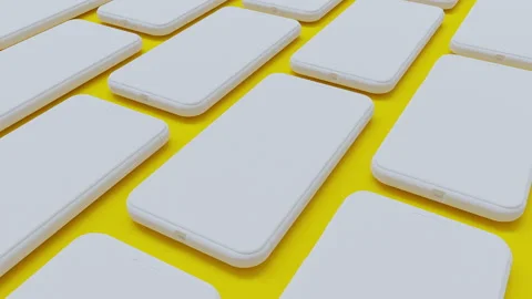 Smartphone Mock-up. Video stock 168455345