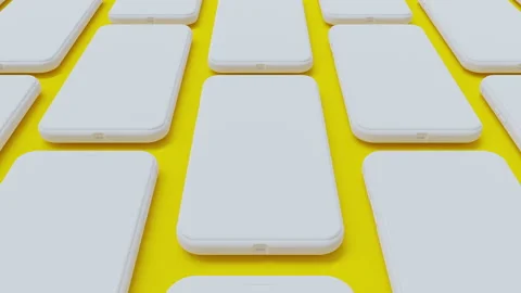 Smartphone Mock-up. Stock Footage 168455368