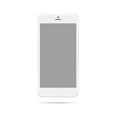 Smartphone mockup Stock Illustration