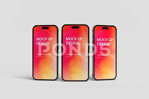 SMARTPHONE MOCKUP PSD FILE PSD Template