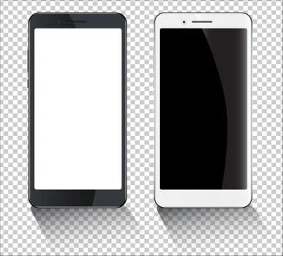 Smartphone mockup vector illustration Stock Illustration