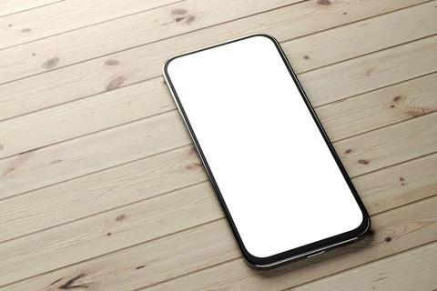 Smartphone mockup for your application or website design. Smartphone mockup w Illustrazione stock