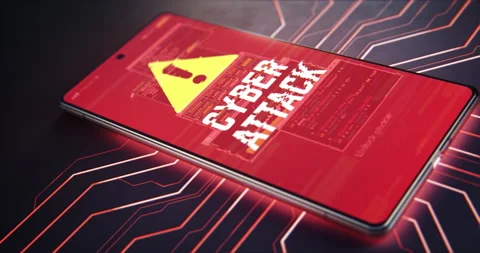 Smartphone with modern antivirus software Stock Footage 166299777
