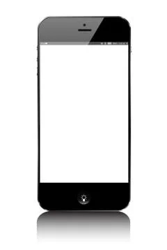 Smartphone moibile similar iphone Stock Illustration