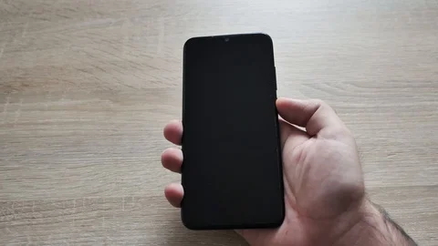 Smartphone no battery Stock Footage 129627087