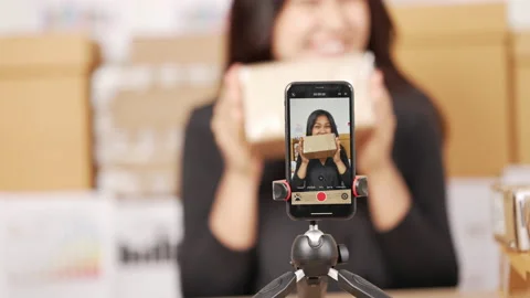 Smartphone online Stock Footage 153567023