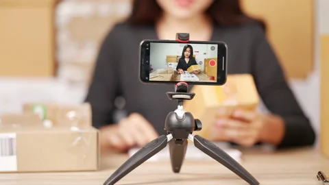 Smartphone online Stock Footage 153567468