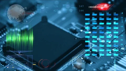 Smartphone operation visualization and technologies of smartphone Stock Footage 71316600