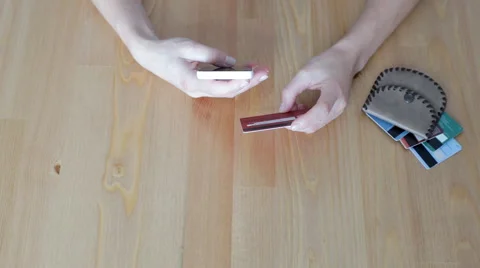 Smartphone payment Stock Footage 68092642