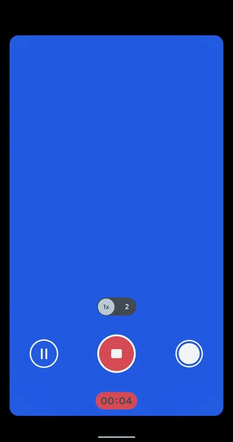 Smartphone phone video camera screen overlay Video stock 250160618