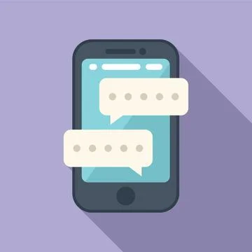 Smartphone problem solving icon flat vector. Creative business Stock Illustration