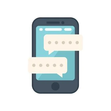 Smartphone problem solving icon flat vector. Creative business Stock Illustration
