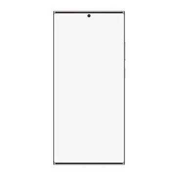 Smartphone realistic mockup front view with blank screen Stock Illustration