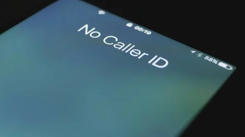 Smartphone ringing at night Video stock 97943948