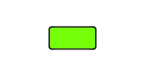 Smartphone With Rotation Green Screen and Motion Zoom Effect Stock Footage 143139568
