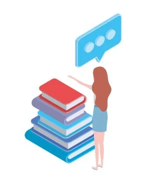 Smartphone screen with email notifications Stock Illustration