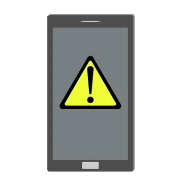 Smartphone screen Stock Illustration