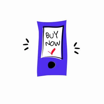  smartphone screen Stock Illustration