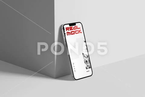 Smartphone Screen Mockup Display PSD Template