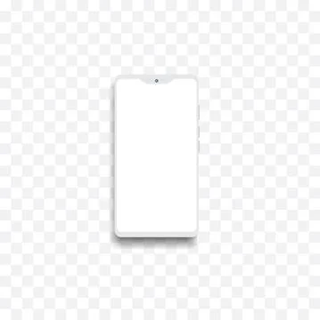Smartphone screen mockup. frame phone display background. Vector design illus Stock Illustration