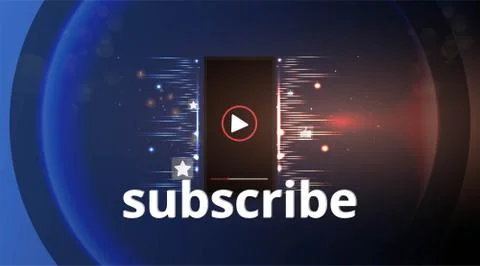 Smartphone screen play button, Streaming preview template, 3d with likes and  Illustrazione stock