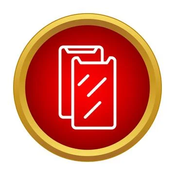 Smartphone screen protector accessories for device protection Stock Illustration