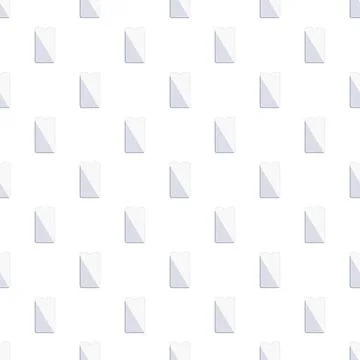 Smartphone screen protector glass seamless pattern Ilustração Stock