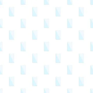 Smartphone screen protector repeating pattern background Stock Illustration