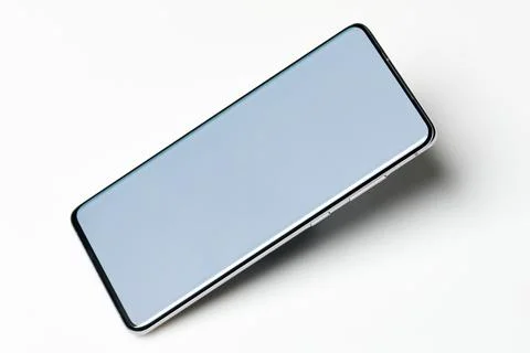 Smartphone screen side view Stock Photos