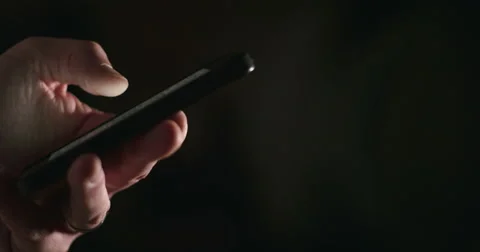 Smartphone scrolling slow motion 4K Stock Footage 65902755