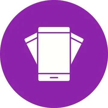 Smartphone Shake icon vector image. Stock Illustration