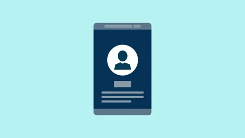 Smartphone showcasing user interface, touchscreen 2d with alpha matte Stock Footage 336039237