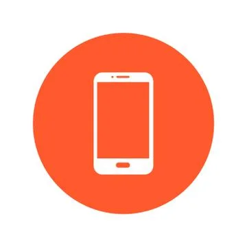Smartphone sign symbol. Illustrazione stock