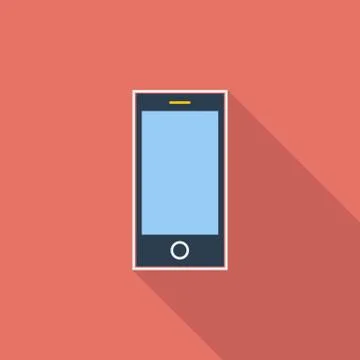 Smartphone single icon Stock Illustration