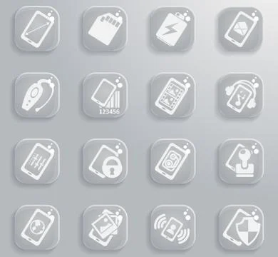 Smartphone,  specifications and functions Stock Illustration