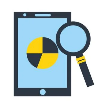 Smartphone stack bitcoins cryptocurrency fintech イラスト素材