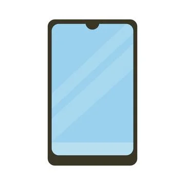 Smartphone tech device Illustrazione stock