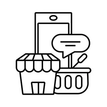 Smartphone with technological and digital elements in white background Illustrazione stock