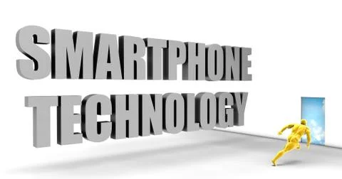 Smartphone Technology Stock Illustration