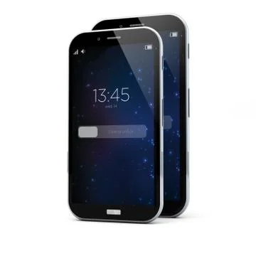 Smartphone two sizes Stock Illustration