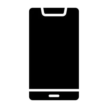 Smartphone Vector Icon Design Illustration Stock Illustration