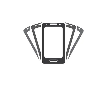 Smartphone vector icon Stock Illustration