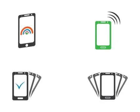 Smartphone vector icon Stock Illustration